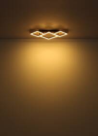 LED stropné svietidlo GLOBO Beatrix 24 W čierne/drevené

 obrázok produktu 4 z 6