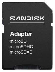 Pamäťová karta SANDISK 128GB UHS-I (250R/120W) + SD apaptér 

 obrázok produktu 2 z 2