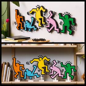 Stavebnica LEGO® Art 31216 Keith Haring – Tančící postavy 

 obrázok produktu 3 z 9