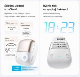 Tlačiareň štítkov Niimbot B2 PRO + role štítkov zlatá

 obrázok produktu 14 z 14
