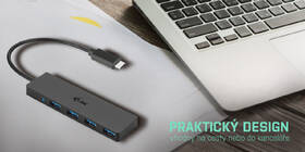 USB Hub i-tec USB-C / 4x USB 3.0 čierny

 obrázok produktu 5 z 6