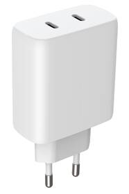 Nabíjačka do siete WG 2x USB-C, 50 W biela

 obrázok produktu 2 z 2