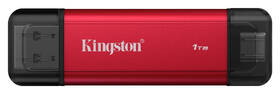 SSD externý Kingston Dual Portable 1TB, USB-A/C, USB 3.2 Gen 2 čierny/červený

 obrázok produktu 1 z 4