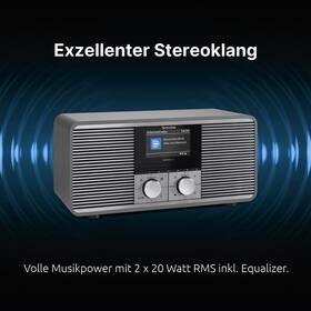 Internetový rádioprijímač s DAB+ Technisat DIGITRADIO 425 čierny/strieborný

 obrázok produktu 12 z 13