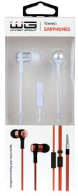 Slúchadlá WG HF Stereo 3,5 mm jack biela

 obrázok produktu 1 z 2