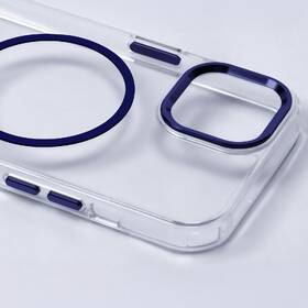Kryt na mobil CPA Clear Thin Mag na Apple iPhone 15 modrý/priehľadný

 obrázok produktu 7 z 7