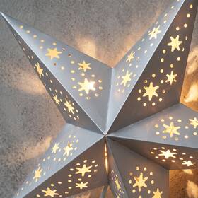 LED dekorácie Solight vánoční hvězda stolní, 10x LED, 3x AA strieborná

 obrázok produktu 6 z 6