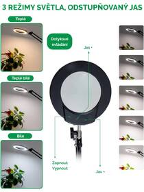 Stolná lampa IMMAX ZOOM čierna

 obrázok produktu 12 z 13