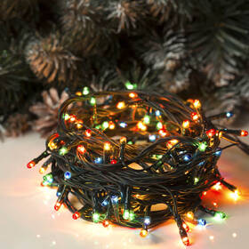 Vianočné osvetlenie ColorWay vnútorné, 50 LED, USB, 5m, viacfarebné 

 obrázok produktu 5 z 15