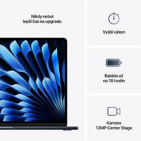 Notebook Apple 15" M4 10× GPU, 16GB, 256GB - polnočný SK 

 obrázok produktu 9 z 10