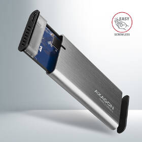 Externý rámček Axagon RAW box USB-C 3.2 Gen 2, M.2 NVMe & SATA SSD strieborný

 obrázok produktu 2 z 9