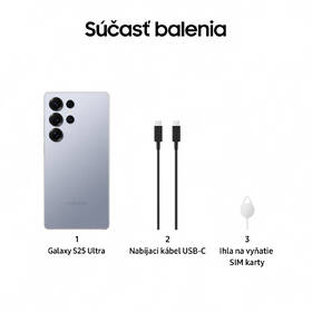 Mobilný telefón Samsung Galaxy S25 Ultra 5G 12 GB / 512 GB modrý

 obrázok produktu 7 z 17
