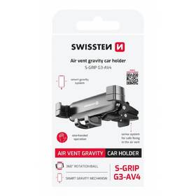 Držiak na mobil Swissten S-GRIP G3-AV4 čierny

 obrázok produktu 1 z 1