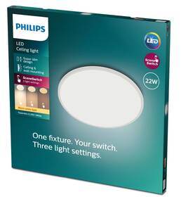 LED stropné svietidlo Philips CL550, Superslim, 22W, IP20, teplá biela biele

 obrázok produktu 2 z 2