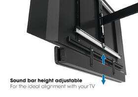 Držiak pre repro Vogel’s SOUND 3550 na soundbar pod držiak na TV, nosnosť 6,5 kg čierny

 obrázok produktu 5 z 7