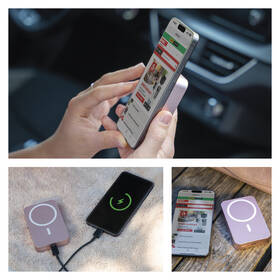 Powerbank EMOS WI 1046, 10 000 mAh, 20 W+Wireless ružový

 obrázok produktu 14 z 19
