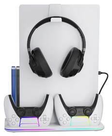 Dokovacia stanica Canyon S-51, RGB - PS5 Slim/PS5 Pro biela

 obrázok produktu 1 z 10