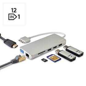 USB Hub Hama Connect2Mac, multiport, pro Apple MacBook Air a Pro 

 obrázok produktu 3 z 7