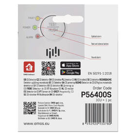 Detektor oxidu uhoľnatého EMOS GoSmart TCS0101W, Wi-Fi 

 obrázok produktu 13 z 13