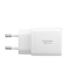 Nabíjačka do siete Spigen Essential 20W 1xUSB-C/1xUSB-A biela

 obrázok produktu 2 z 8