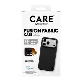 Kryt na mobil PanzerGlass CARE na Apple iPhone 18 Pro Max / 17 Pro Max Fusion Fabric MagSafe čierny

 obrázok produktu 4 z 4