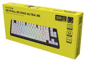 Klávesnica HATOR Skyfall 80 MAG ULTRA 8K, US layout čierna/biela

 obrázok produktu 7 z 7