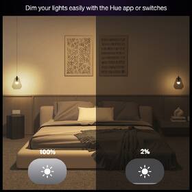 Štartovacia sada Philips Hue Essential Bluetooth, 8 W, E27, White and Color Ambiance (3 ks) + Bridge kit 

 obrázok produktu 5 z 9