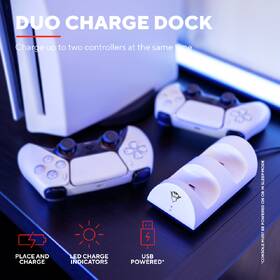 Dokovacia stanica Trust GXT 254 Duo Charging Dock pro PS5 biela

 obrázok produktu 5 z 7