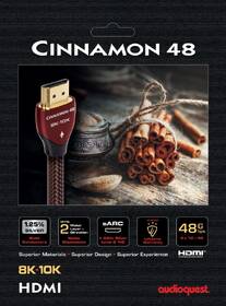Kábel AUDIOQUEST HDMI 2.1 Cinnamon 48, 3 m čierny/červený

 obrázok produktu 3 z 3