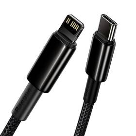 Kábel Baseus Tungsten Gold USB-C/Lightning PD 20W 2m čierny

 obrázok produktu 1 z 3
