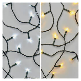 Spojovacia reťaz EMOS 100 LED Štandard, 10 m, vonkajšia, teplá/studená biela, časovač 

 obrázok produktu 9 z 9