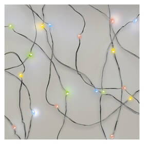 Vianočné osvetlenie EMOS 20 LED nano reťaz, 1,9 m, 2x AA, vnútorné, multicolor, časovač 

 obrázok produktu 2 z 9