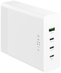 Nabíjačka do siete FIXED Charging Station 3xUSB-C/ 1xUSB-A, GaN, PD 3.0, 200 W biela

 obrázok produktu 9 z 12