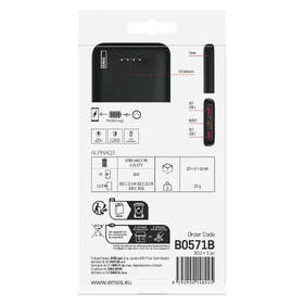 Powerbank EMOS AlphaQ3, 22,5W, 10000 mAh čierny

 obrázok produktu 14 z 14