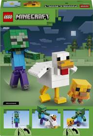 Stavebnica LEGO® Minecraft®  21582 Kurací džokej 

 obrázok produktu 2 z 9