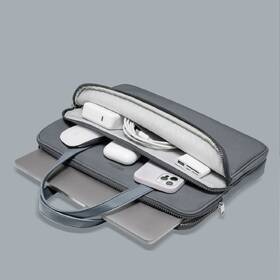 Brašna na notebook tomtoc Premium Briefcase na 14" MacBook Pro (2021) sivá

 obrázok produktu 1 z 2