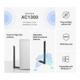 Wi-Fi adaptér Mercusys MA30H čierny

 obrázok produktu 2 z 6