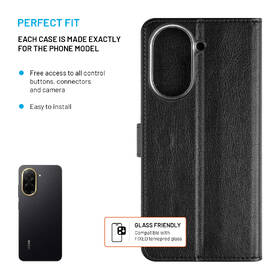 Puzdro na mobil flipové FIXED Opus na Xiaomi Redmi A5 čierne

 obrázok produktu 2 z 7