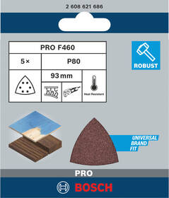 Brúsny papier Bosch PRO 2.608.621.686 (5 ks) 

 obrázok produktu 1 z 2