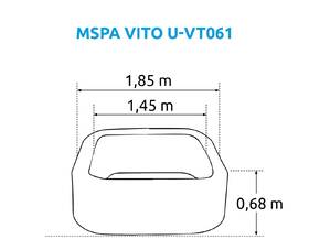 Vírivka MSpa Vito U-VT061 11400251 

 obrázok produktu 4 z 4