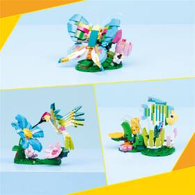 Stavebnica LEGO® Creator 3 v 1 31384 Divoká zvířata: Barevný kolibřík 

 obrázok produktu 3 z 8