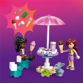 Stavebnica LEGO® Friends 42644 Zmrzlinárske auto v mestečku Heartlake 

 obrázok produktu 8 z 8