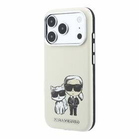 Kryt na mobil Karl Lagerfeld PU Semi Wrap Smooth Sketch Bodies Magsafe na Apple iPhone 18 Pro béžový

 obrázok produktu 3 z 6