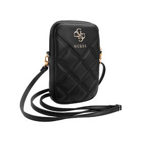Taštička cez rameno Guess PU Quilted 4G Metal Logo čierne

 obrázok produktu 2 z 4