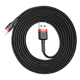 Kábel Baseus Cafule USB/Lightning, 1,5A, 2m čierny/červený

 obrázok produktu 1 z 5