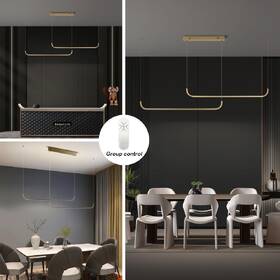 Závesné svietidlo IMMAX NEO PATTINI SMART, 160-280cm, 53W, 3640lm, Zigbee 3.0, TUYA zlaté

 obrázok produktu 5 z 6