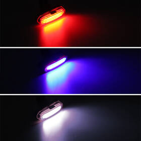Lampáš Solight WN45, LED nabíjacie zadné cyklo svetlo, 3W COB, nabíjacie, Li-Ion čierna/červená

 obrázok produktu 3 z 7