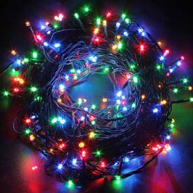 Vianočné osvetlenie ColorWay vnútorné, 200 LED, USB, 20m, viacfarebné 

 obrázok produktu 4 z 17