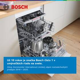 Umývačka riadu Bosch SMV6YCX06E Zeolith® 

 obrázok produktu 2 z 21