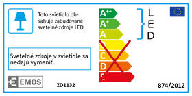 LED panel EMOS kruh, 168 x 21 mm, 12 W, 720 lm biely

 obrázok produktu 5 z 5